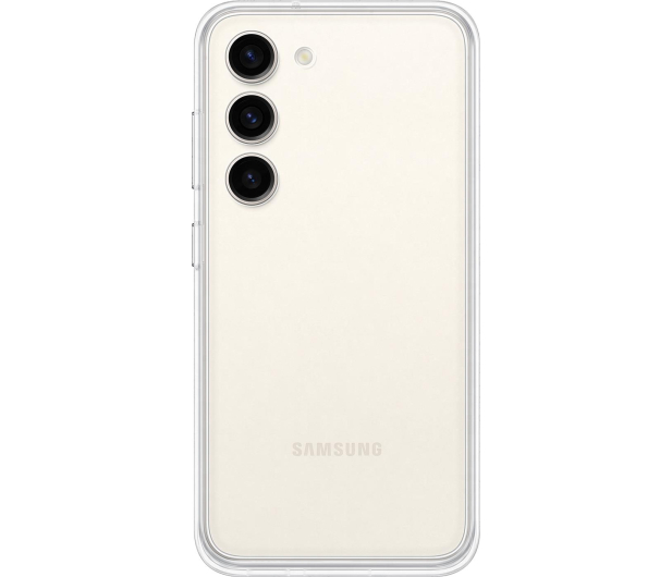 SAMSUNG Frame Case do Samsung S23 Biały - 1110096 - zdjęcie 2
